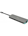 i-tec USB-C Metal Nano Stacja Dokująca 1x HDMI 4K Ultra HD 3840 x 2016 @ 30Hz 1x czytnik SD 1x czytnik micro SD 1x Ethernet GLAN RJ-45 port 1x - nr 60