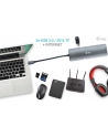 i-tec USB-C Metal Nano Stacja Dokująca 1x HDMI 4K Ultra HD 3840 x 2016 @ 30Hz 1x czytnik SD 1x czytnik micro SD 1x Ethernet GLAN RJ-45 port 1x - nr 65