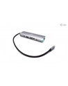 i-tec USB-C Metal Nano Stacja Dokująca 1x HDMI 4K Ultra HD 3840 x 2016 @ 30Hz 1x czytnik SD 1x czytnik micro SD 1x Ethernet GLAN RJ-45 port 1x - nr 70