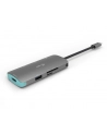 i-tec USB-C Metal Nano Stacja Dokująca 1x HDMI 4K Ultra HD 3840 x 2016 @ 30Hz 1x czytnik SD 1x  czytnik micro SD 3x USB 3.0 1x USB-C Power D - nr 30