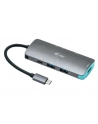 i-tec USB-C Metal Nano Stacja Dokująca 1x HDMI 4K Ultra HD 3840 x 2016 @ 30Hz 1x czytnik SD 1x  czytnik micro SD 3x USB 3.0 1x USB-C Power D - nr 43