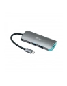 i-tec USB-C Metal Nano Stacja Dokująca 1x HDMI 4K Ultra HD 3840 x 2016 @ 30Hz 1x czytnik SD 1x  czytnik micro SD 3x USB 3.0 1x USB-C Power D - nr 9