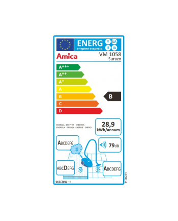 amica Odkurzacz workowy SURAZO VM1058