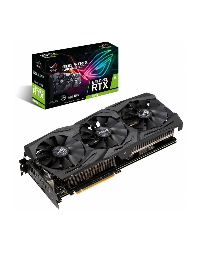 asus Karta graficzna GeForce RTX 2060 STRIX 6GB GDDR6 192BIT 2HDMI/2DP główny