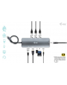 i-tec USB-C Metal Nano Stacja Dokująca 1x HDMI 4K Ultra HD 3840 x 2016 @ 30Hz 1x czytnik SD 1x czytnik micro SD 1x Ethernet GLAN RJ-45 port 1x - nr 60
