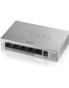 zyxel Przełącznik GS1005-HP 5 Port Gigabit PoE+ unmanaged desktop 60W - nr 27