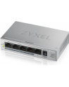 zyxel Przełącznik GS1005-HP 5 Port Gigabit PoE+ unmanaged desktop 60W - nr 33