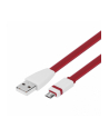 %TB Kabel USB-Micro USB 1m. burgundowy - nr 1