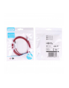 %TB Kabel USB-Micro USB 1m. burgundowy - nr 2