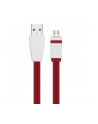 %TB Kabel USB-Micro USB 1m. burgundowy - nr 3
