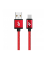 !TB Kabel USB-USB C 1.5m czerwony sznurek - nr 2