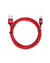 !TB Kabel USB-USB C 1.5m czerwony sznurek - nr 3