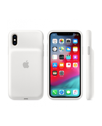 apple Etui Smart Battery Case do iPhonea XS - białe