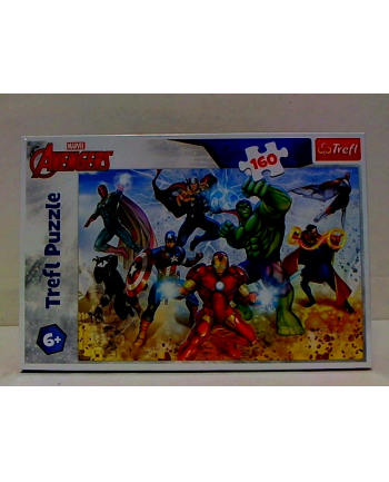 Puzzle 160el - Disney Marvel The Avengers - Gotowui by ratować świat 15368TREFL