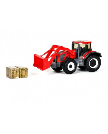Traktor Gigant spychacz 1:16 czerwony 60942 TEAMA