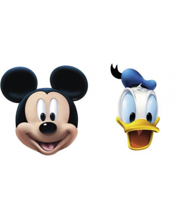 riethmueller Maski Myszka Mickey x2 i Kaczor Donald x2