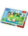 Puzzle 60el Świnka Pepa- wakacyjna zabawa 17326 TREFL - nr 2
