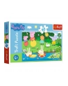 Puzzle 60el Świnka Pepa- wakacyjna zabawa 17326 TREFL - nr 4
