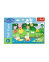 Puzzle 60el Świnka Pepa- wakacyjna zabawa 17326 TREFL - nr 5