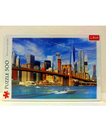 Puzzle 500el Widok na Nowy Jork 37331 Trefl