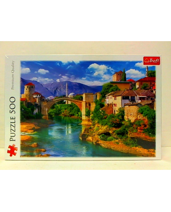 Puzzle 500el Stary Most w Mostarze, Bośnia i Hercegowina 37333 Trefl