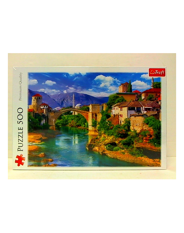Puzzle 500el Stary Most w Mostarze, Bośnia i Hercegowina 37333 Trefl główny