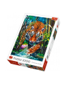 Puzzle 1000el Drapieżny tygrys 10528 Trefl - nr 2