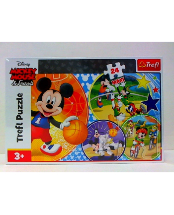 Puzzle 24-Maxi Disney Czas na sport 14291 TREFL