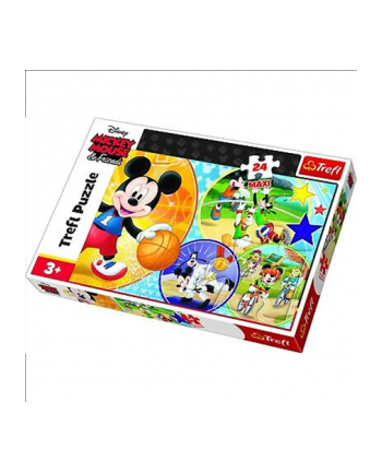 Puzzle 24-Maxi Disney Czas na sport 14291 TREFL