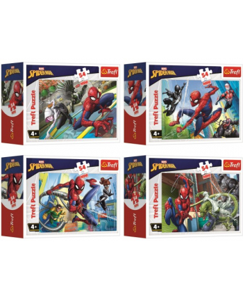 Puzzle 54el Mini Disney Marvel Czas na Spider- Mana 54164 Trefl nr 2