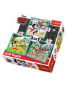 Puzzle 3w1 Myszka Miki z przyjaciółmi 34846 Trefl - nr 2