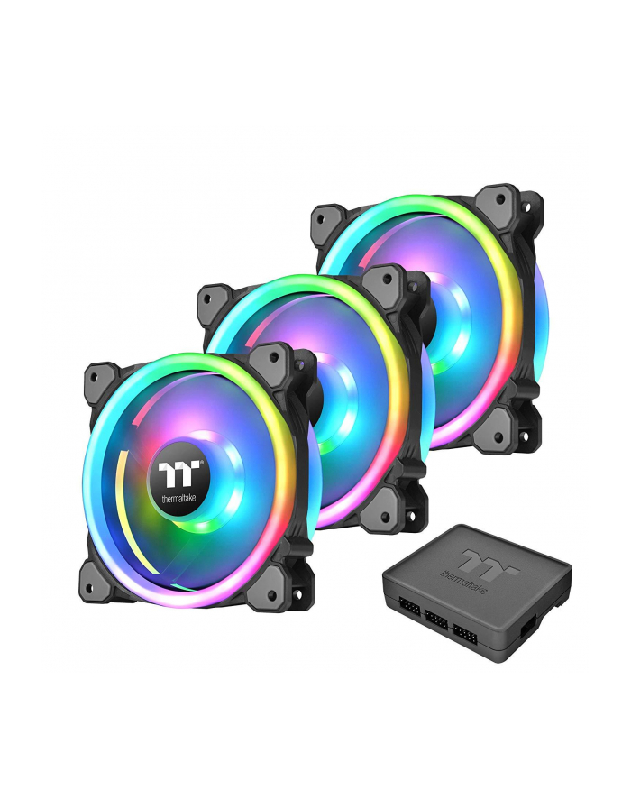 thermaltake Wentylator Ring Trio 14 LED RGB Plus TT Premium (3x140mm, 500-1400RPM) główny