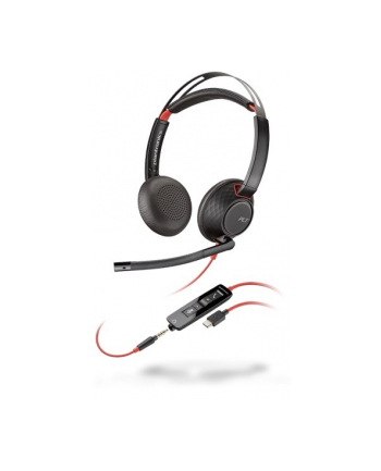 plantronics Słuchawki BLACKWIRE C5220, USB-C, WW