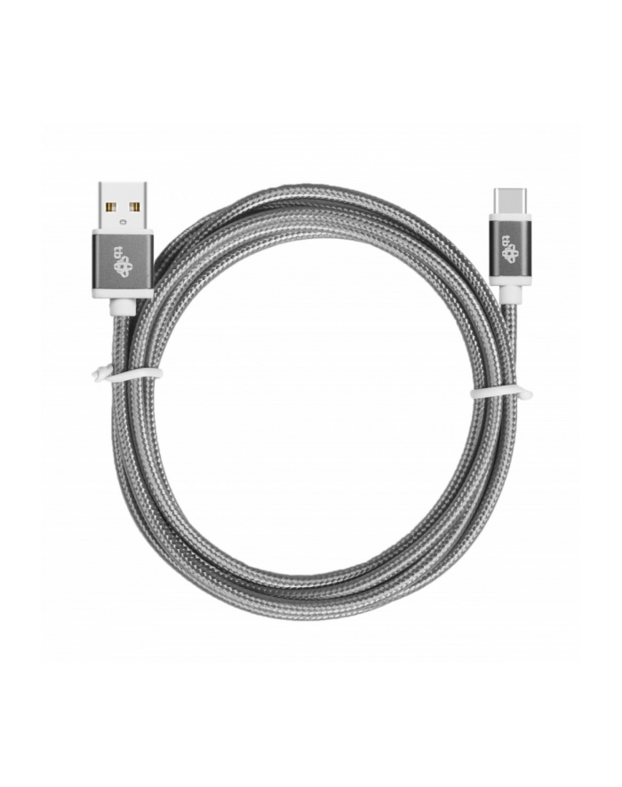tb Kabel USB-USB C 1.5m szary sznurek główny