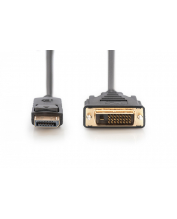 assmann Kabel DisplayPort z zatrzaskiem 1080p 60Hz FHD Typ DP/DVI-D (24+1) M/M 3m nr 2