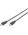 digitus Kabel połączeniowy HDMI HighSpeed z Ethernetem 4K 60Hz UHD Typ HDMI A/HDMI A M/M czarny 1m - nr 13