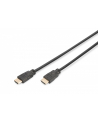 digitus Kabel połączeniowy HDMI HighSpeed z Ethernetem 4K 60Hz UHD Typ HDMI A/HDMI A M/M czarny 5m - nr 35
