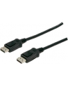 assmann Kabel połączeniowy DisplayPort z zatrzaskami 1080p 60Hz FHD Typ DP/DP M/M czarny 1m - nr 13
