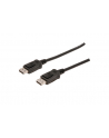 assmann Kabel połączeniowy DisplayPort z zatrzaskami 1080p 60Hz FHD Typ DP/DP M/M czarny 1m - nr 17