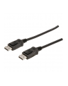 assmann Kabel połączeniowy DisplayPort z zatrzaskami 1080p 60Hz FHD Typ DP/DP M/M czarny 2m - nr 10