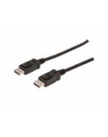 assmann Kabel połączeniowy DisplayPort z zatrzaskami 1080p 60Hz FHD Typ DP/DP M/M czarny 3m - nr 12