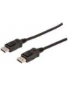 assmann Kabel połączeniowy DisplayPort z zatrzaskami 1080p 60Hz FHD Typ DP/DP M/M czarny 5m - nr 11