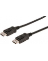 assmann Kabel połączeniowy DisplayPort z zatrzaskami 1080p 60Hz FHD Typ DP/DP M/M czarny 5m - nr 19