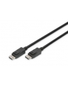 assmann Kabel połączeniowy DisplayPort z zatrzaskami 4K 60Hz UHD Typ DP/DP M/M czarny 10m - nr 15