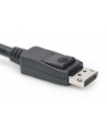 assmann Kabel połączeniowy DisplayPort z zatrzaskami 4K 60Hz UHD Typ DP/DP M/M czarny 10m - nr 17