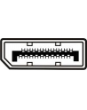assmann Kabel połączeniowy DisplayPort z zatrzaskami 8K 30Hz UHD Typ DP/DP M/M czarny 1m - nr 14