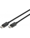 assmann Kabel połączeniowy DisplayPort z zatrzaskami 8K 30Hz UHD Typ DP/DP M/M czarny 1m - nr 17