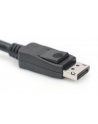 assmann Kabel połączeniowy DisplayPort z zatrzaskami 8K 30Hz UHD Typ DP/DP M/M czarny 1m - nr 21