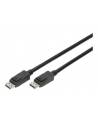 assmann Kabel połączeniowy DisplayPort z zatrzaskami 8K 30Hz UHD Typ DP/DP M/M czarny 1m - nr 34