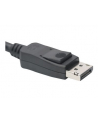 assmann Kabel połączeniowy DisplayPort z zatrzaskami 8K 30Hz UHD Typ DP/DP M/M czarny 1m - nr 35